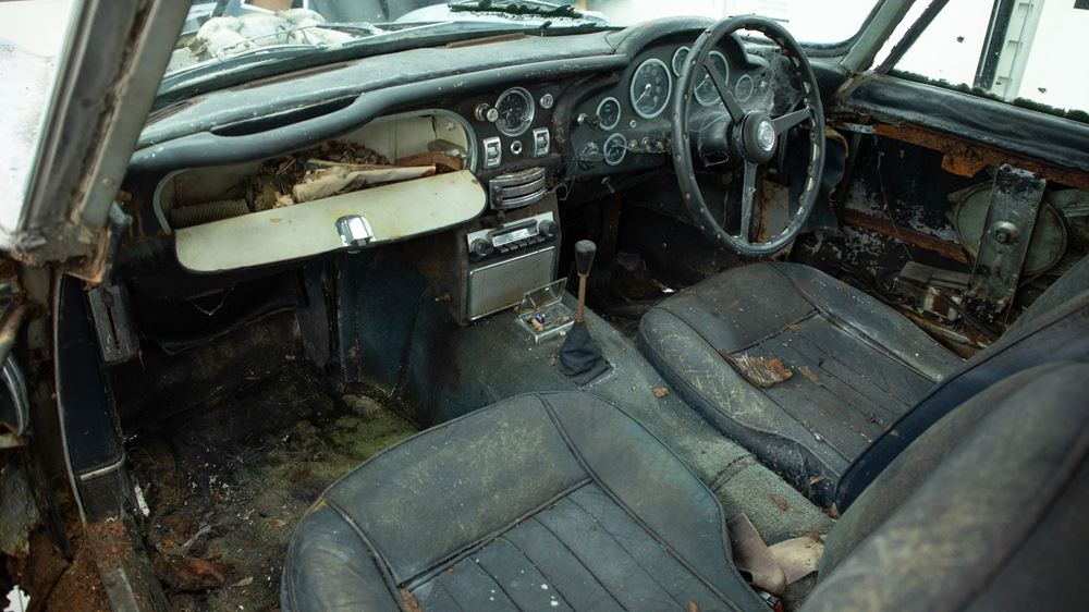 Aston Martin DB5 Vantage restoration