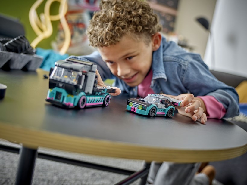 Lego City Sportscar Truck
