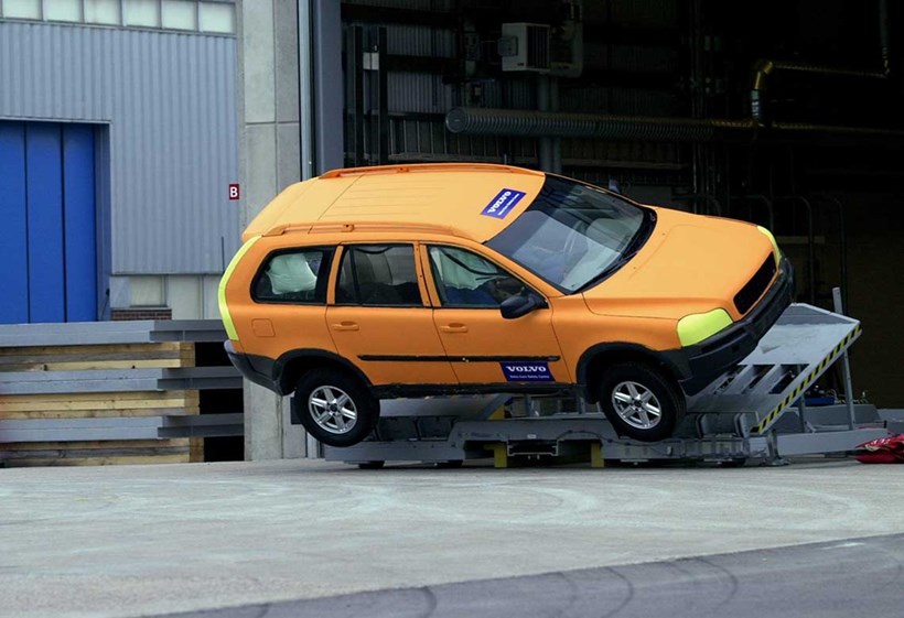 Volvo roll-over safety cage