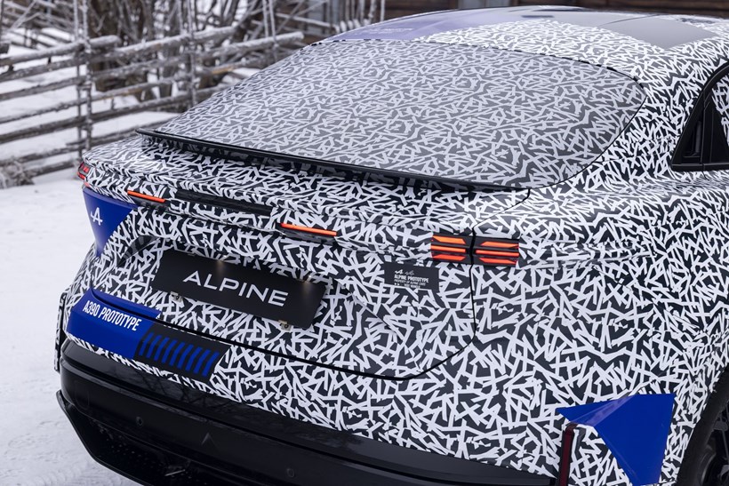 Alpine A390 Δοκιμές στο κρύο