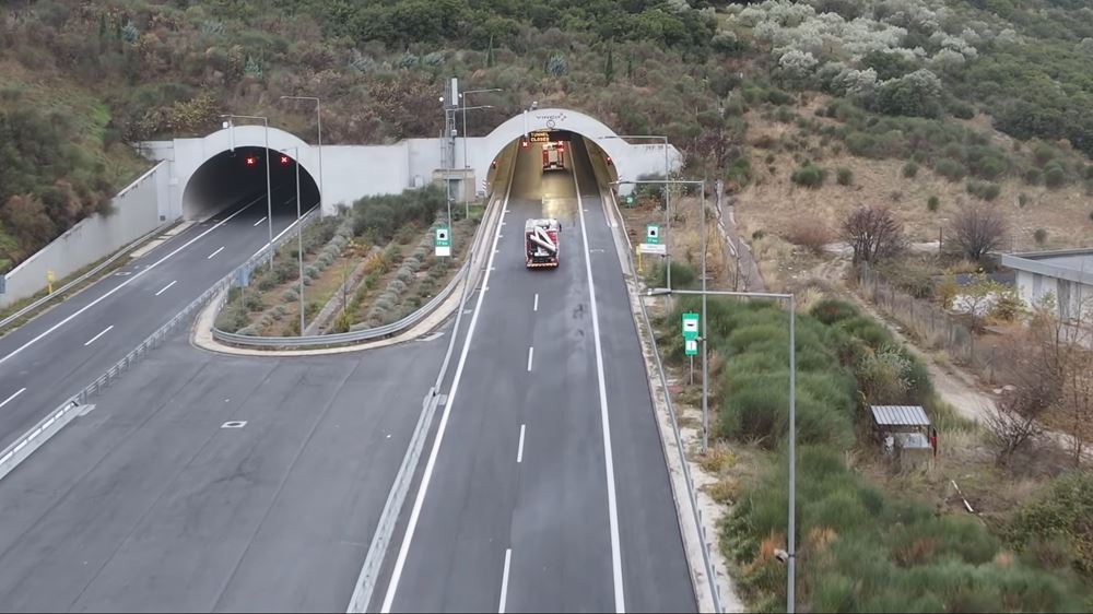 Σηραγγα Κατερίνης αναβάθμιση