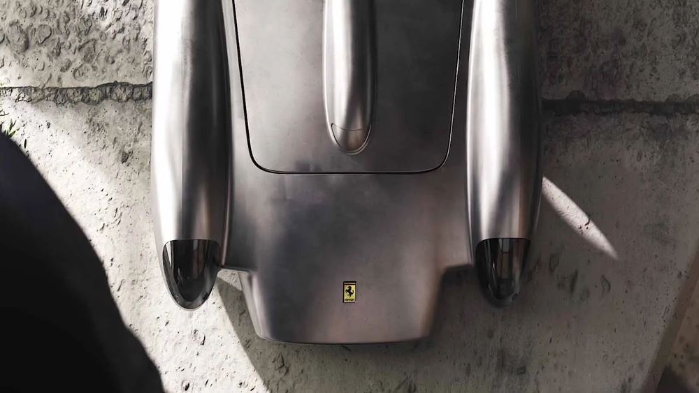 Ferrari 250 Testa Rossa γλυπτό έργο τέχνης