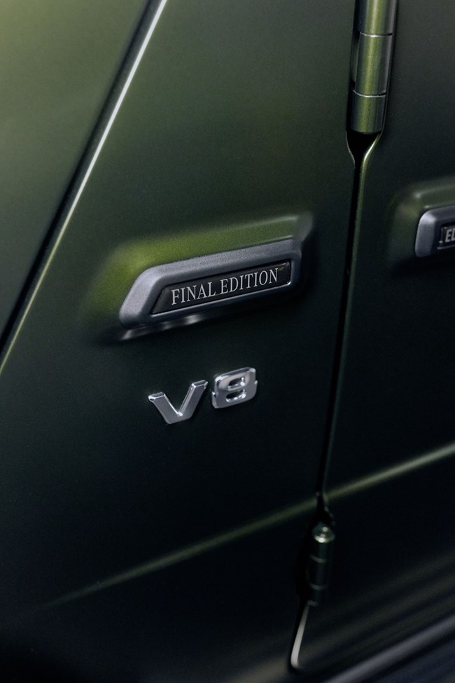 Mercedes G500 V8 Final Edition