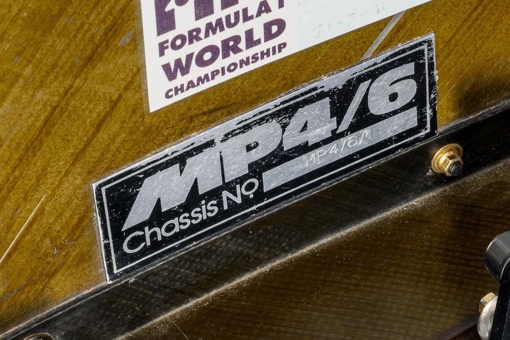 McLaren MP4-6 Ayrton Senna Βραζιλία 1991