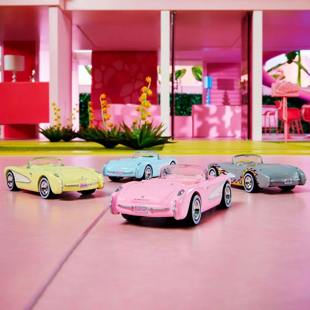 Barbie Corvette Hot Wheels