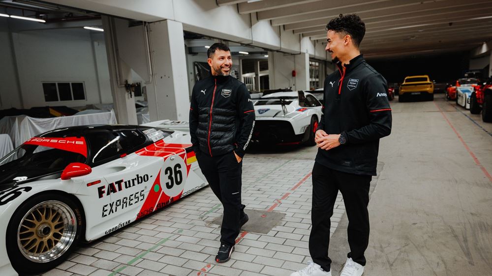 Sergio Aguero Porsche Formula E