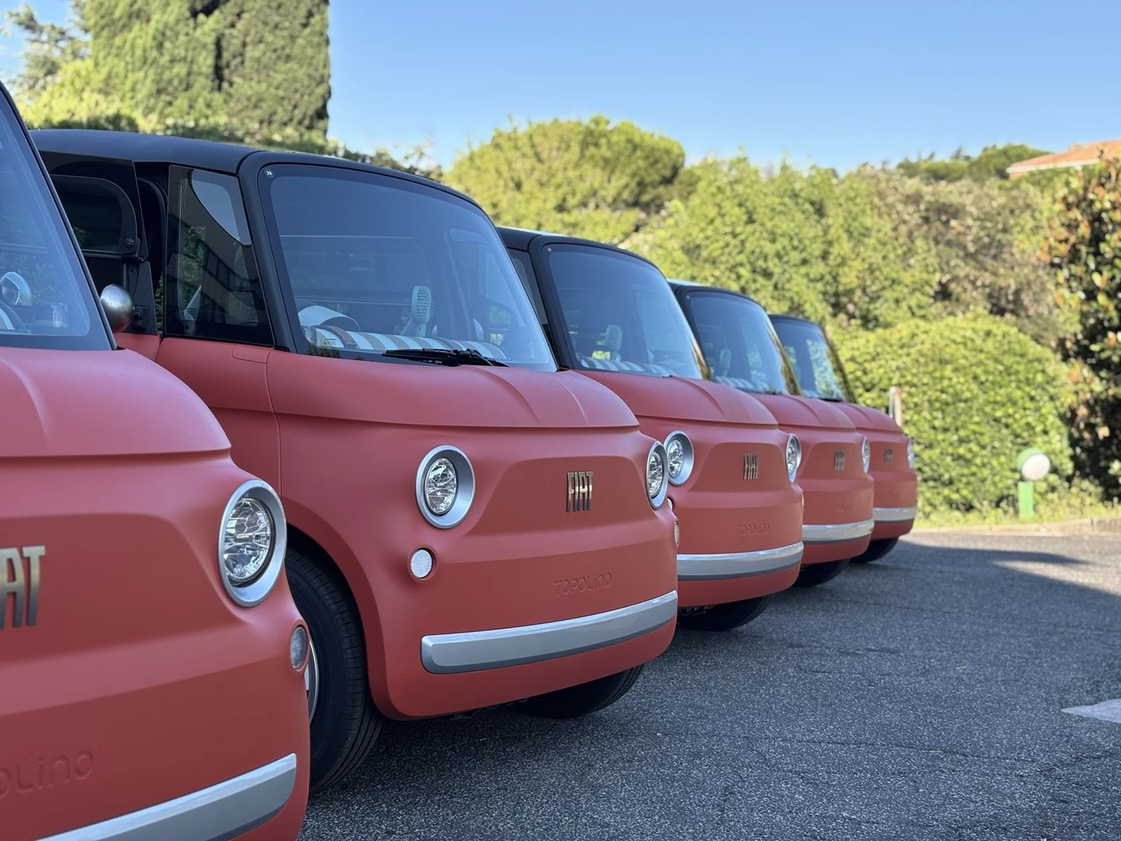 Παρουσίαση Fiat Topolino στο Βατικανό