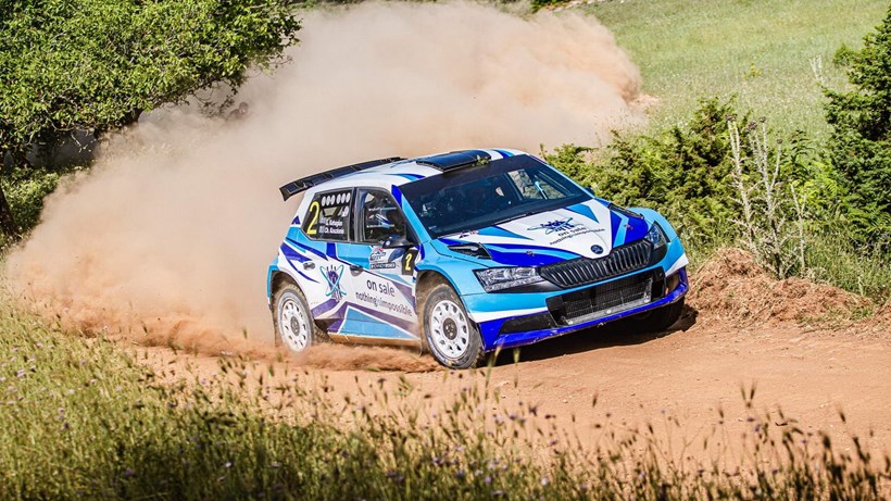 Giorgos Kehagias Skoda Fabia EVO2 Rally2