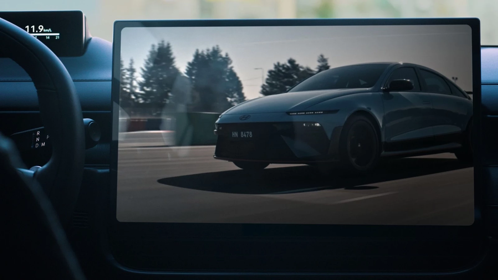 Hyundai infotainment Pleos
