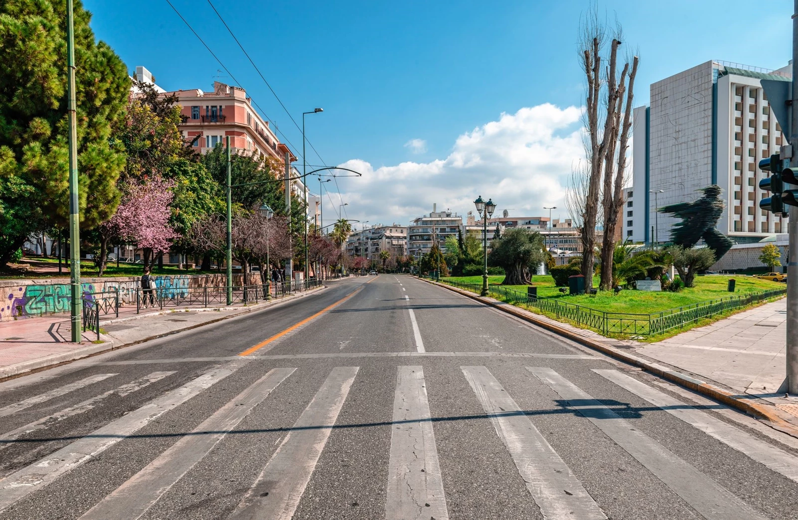 Αθήνα άδειοι δρόμοι