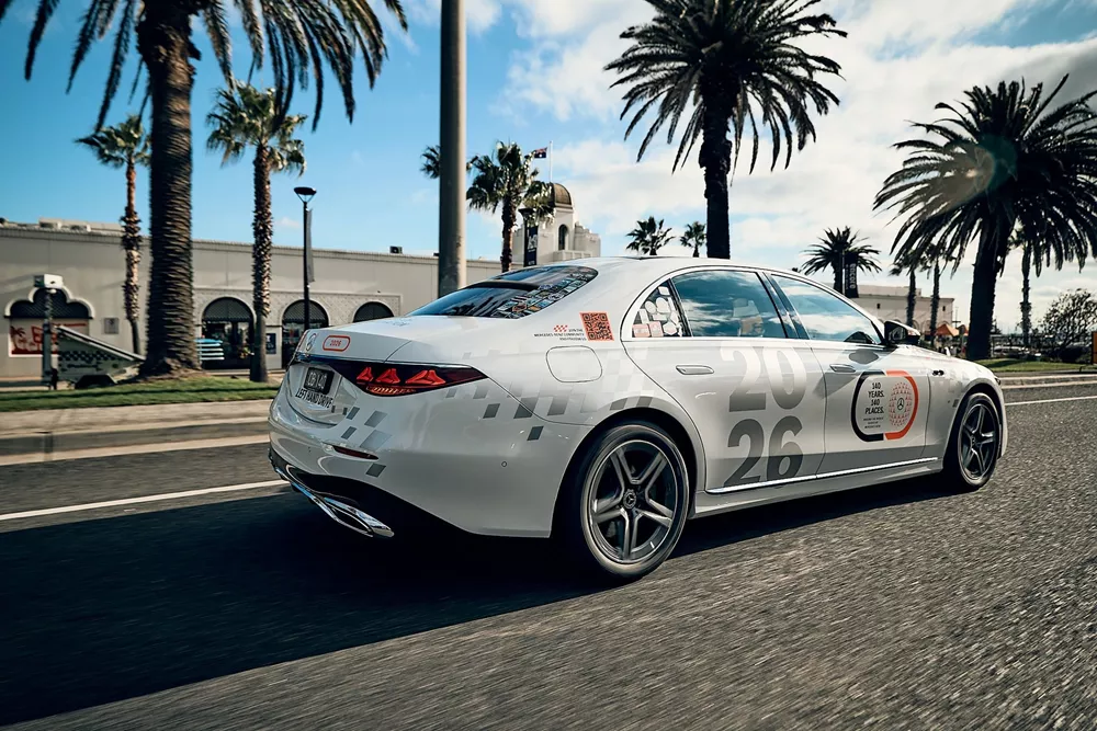 Mercedes S-Class world tour