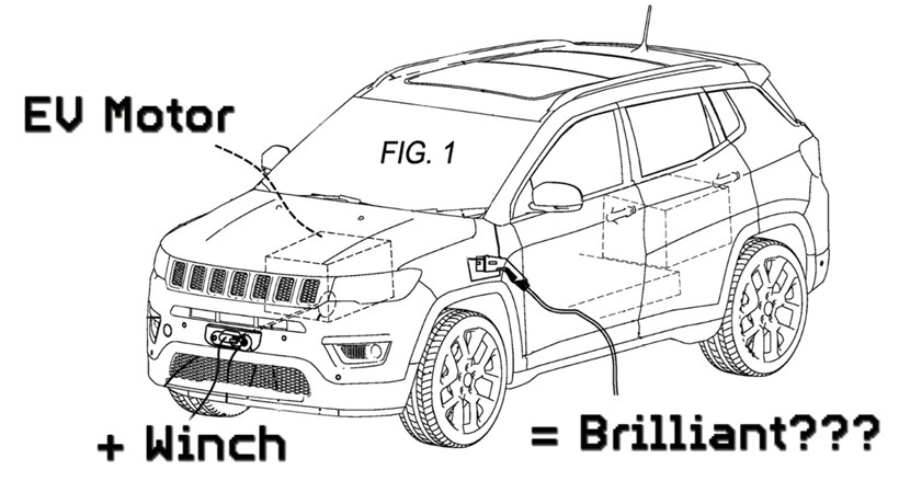 Jeep EV winch