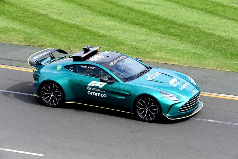 Aston Martin F1 Safey Car αυτοκίνητο ασφαλείας