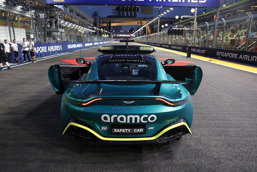 Aston Martin F1 Safey Car αυτοκίνητο ασφαλείας