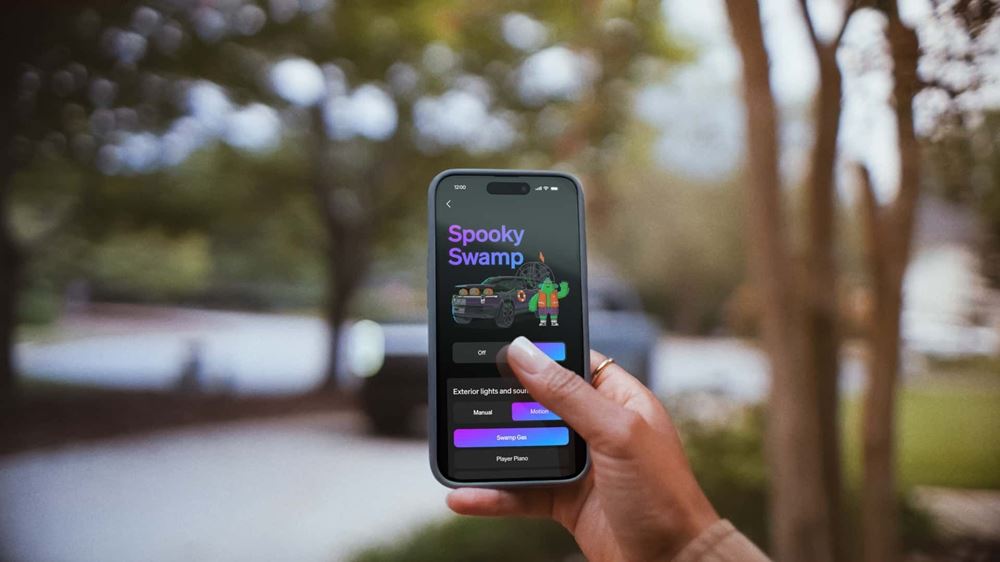 Rivian Halloween 2025 software update