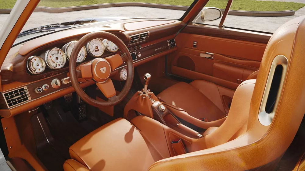 Porsche 911 Classic Turbo Cabriolet Singer συνεργασία με Louis Vuitton