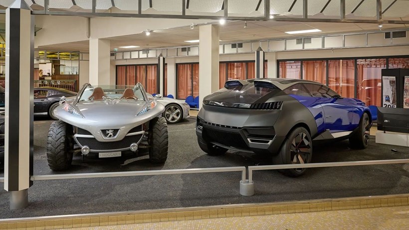 Peugeot Hoggar και Quartz Μουσείο peugeot