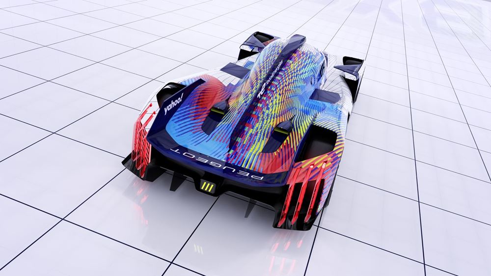 Peugeot 9X8 Le Mans 2023 Art