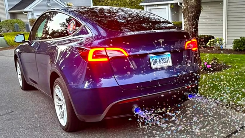 Tesla Model Y Bubbles