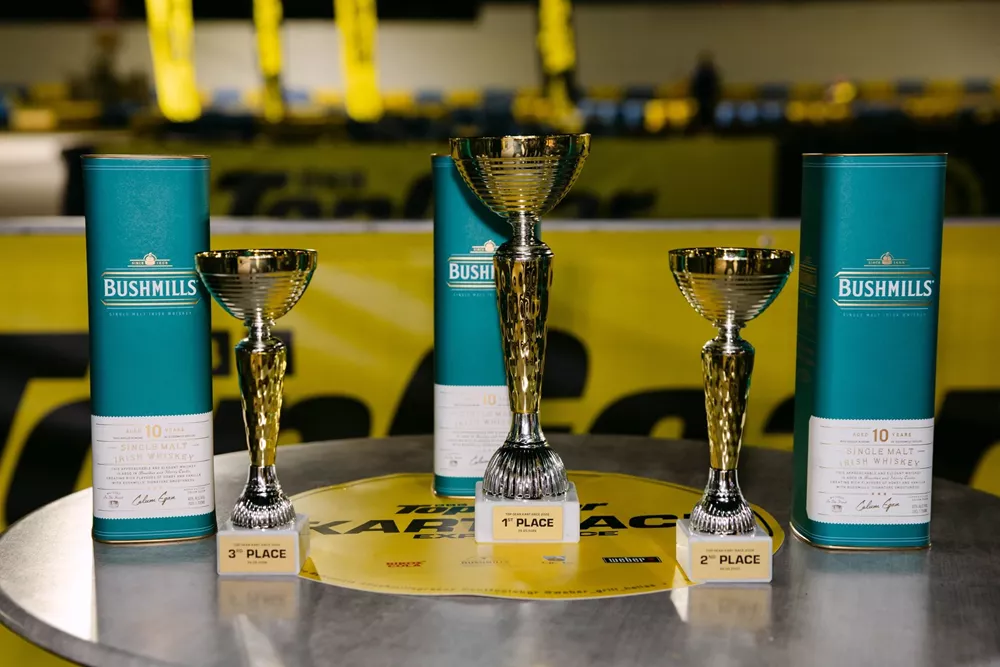 Top Gear Kart Race Bushmills τρόπαια