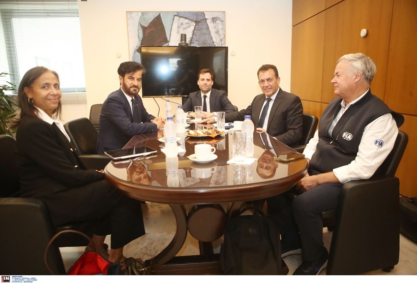 Mohammed Ben Sulayem Υπουργός Γιάννης Βρούτσης