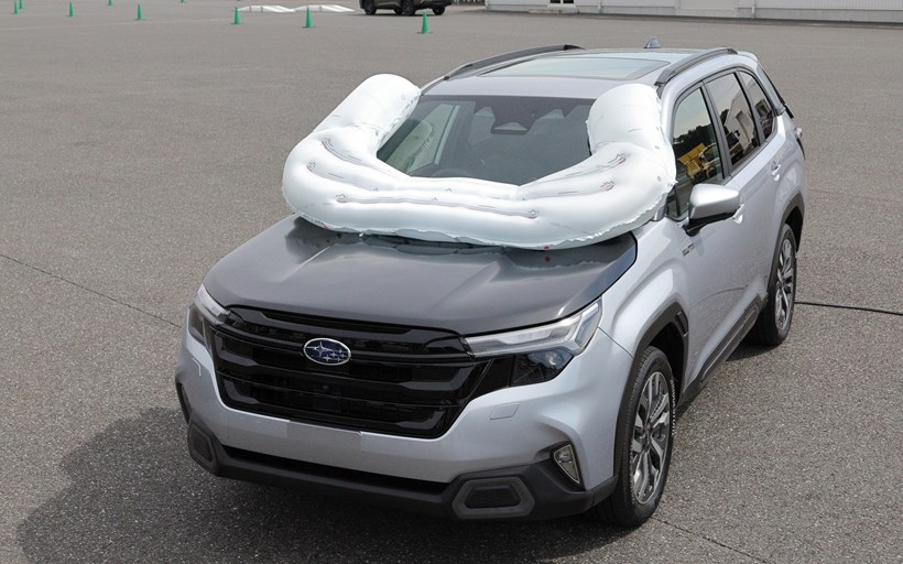 Subaru Forester αερόσακος προστασίας ποδηλατών