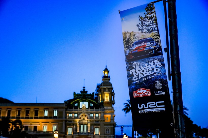 WRC Monte Carlo Rally Start
