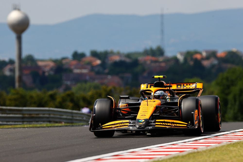 F1 GP Ουγγαρίας Κατατακτήριες Norris
