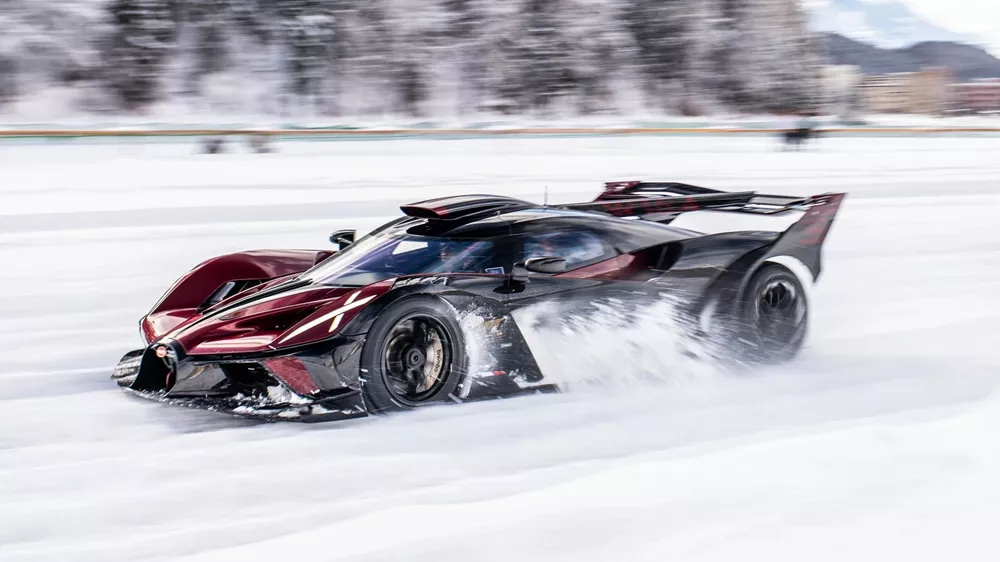 Bugatti Bolide ICE St Moritz