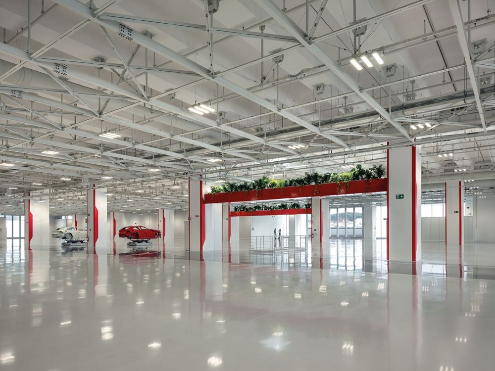 Ferrari e-building Maranello εργοστάσιο ηλεκτρικών hypercars