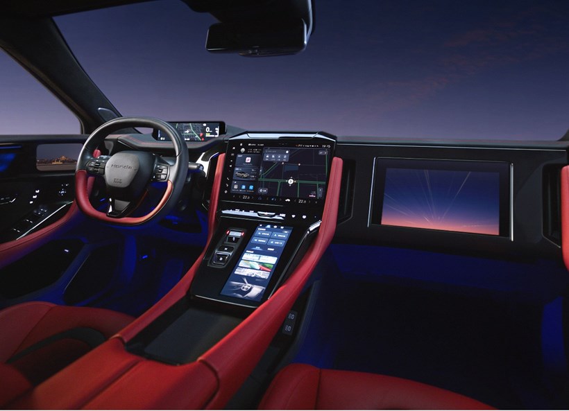 Honda GT εσωτερικό οθόνες