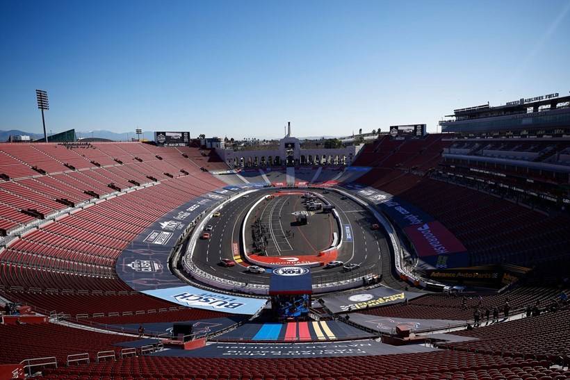 NASCAR Clash LA Memorial Coliseum