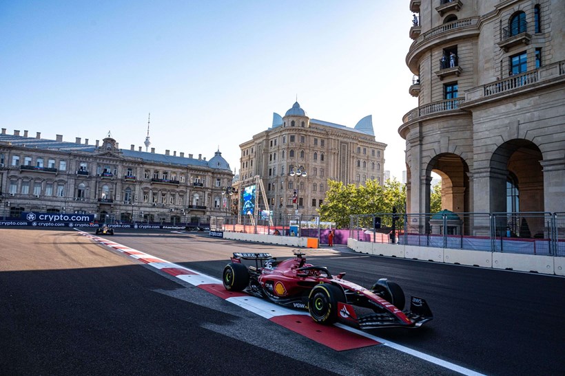 F1 GP Αζερμπαϊτζάν Αγώνας Ferrari