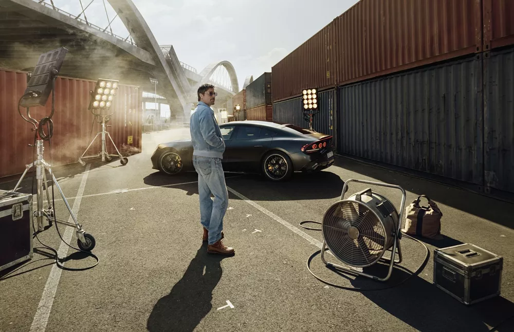 Mercedes-AMG GT 4-Door Coupe Brad Pitt