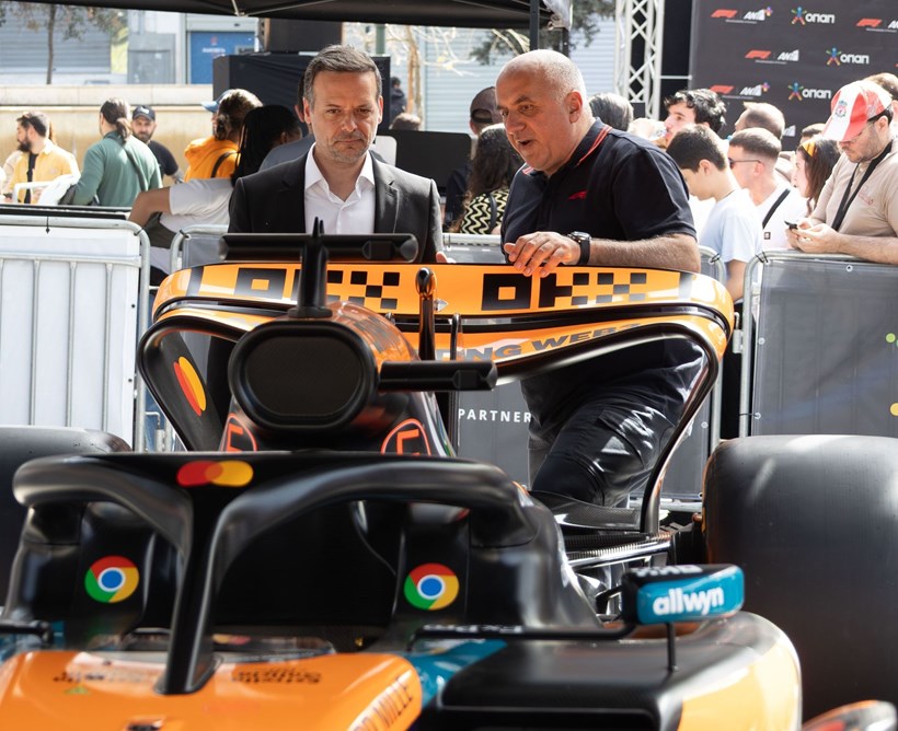 F1 McLaren Σύνταγμα OPAP Arena