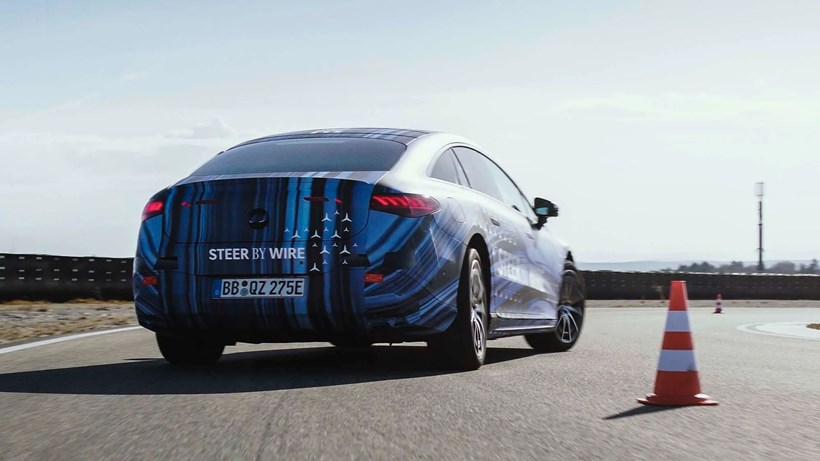 Mercedes steer by wire