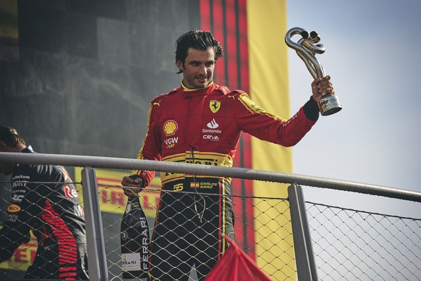 Carlos Sainz Monza Richard Mille