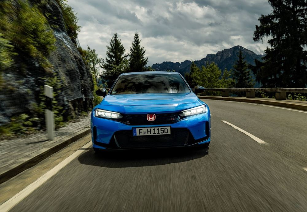 Honda Civic Type-R Διαδρομές οδήγησης Ευρώπη