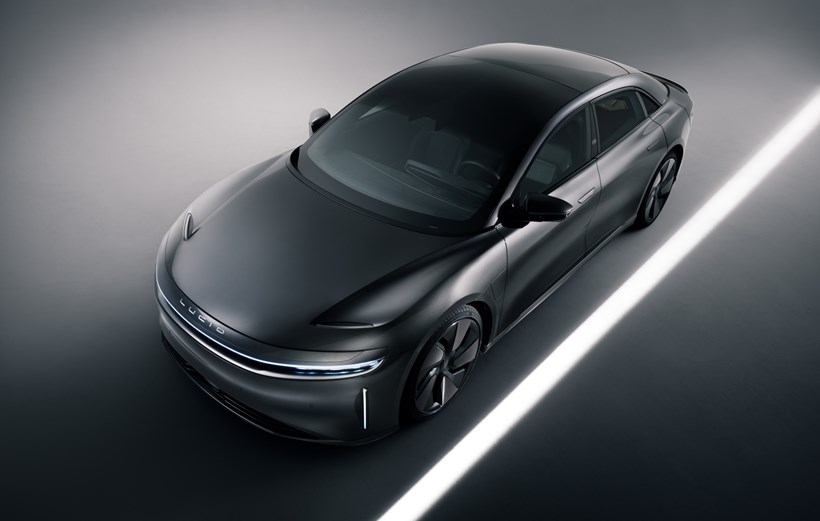 Lucid Air stealth look
