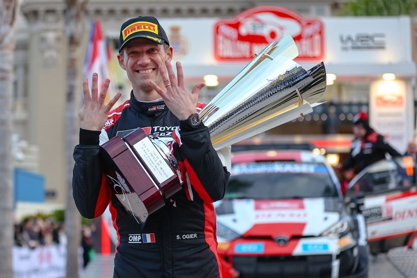WRC Monte Carlo Rally 2023 Ogier