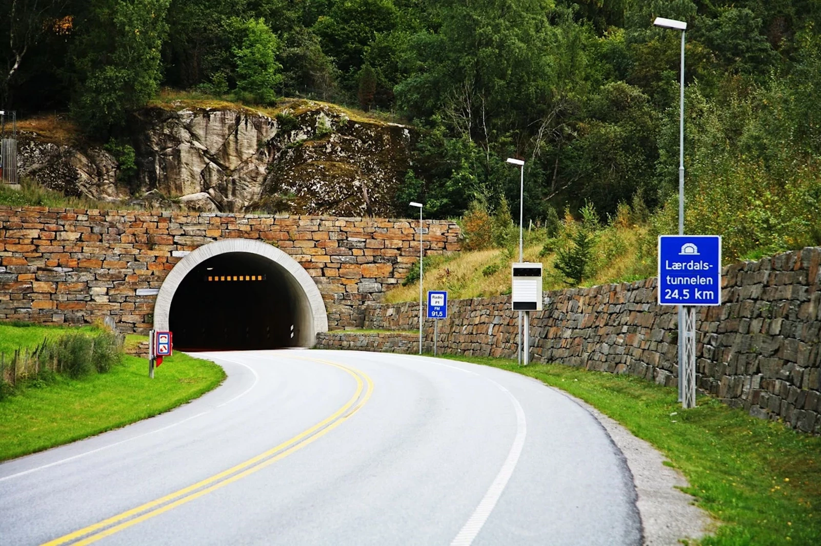 Laerdal Tunnel Νορβηγία