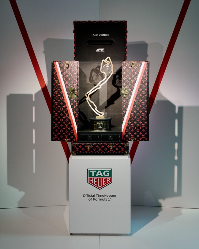 Louis Vuitton θήκη για τρόπαιο F1