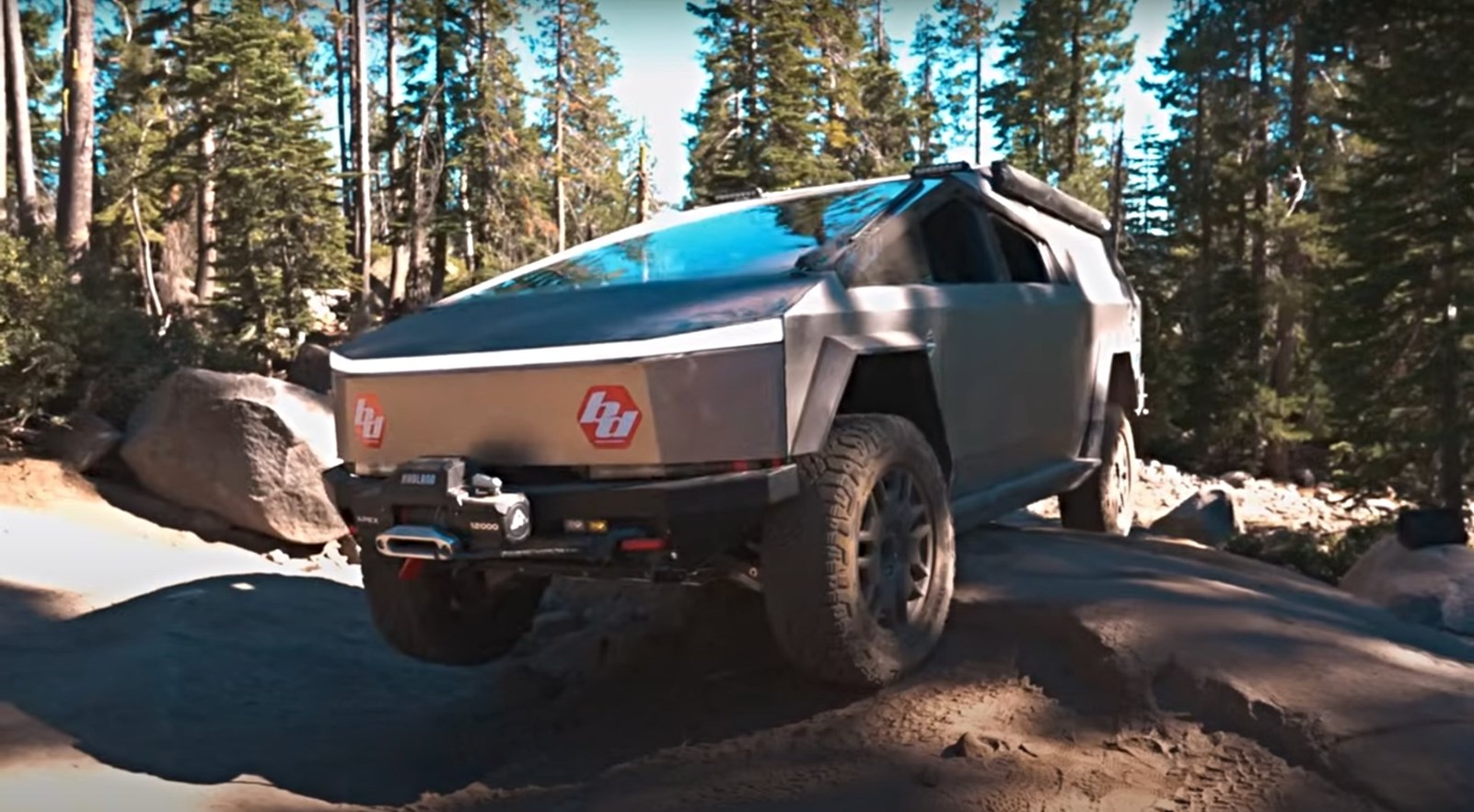 Tesla Cybertruck Rubicon Trail