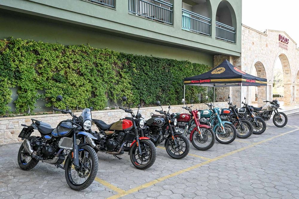 Royal Enfield εκδήλωση