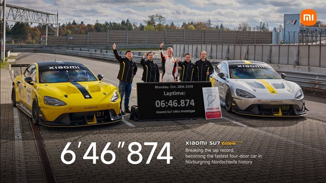 Xiaomi SU7 Ultra Nurburgring