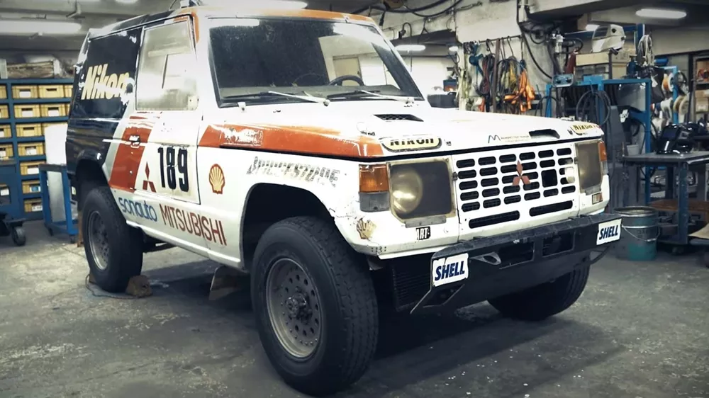 Mitsubishi Pajero Evolution Dakar Restoration