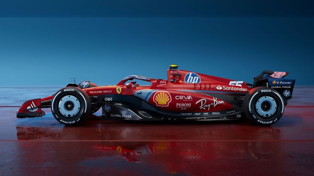 Ferrari Sf-24 Blue Miami Grand Prix