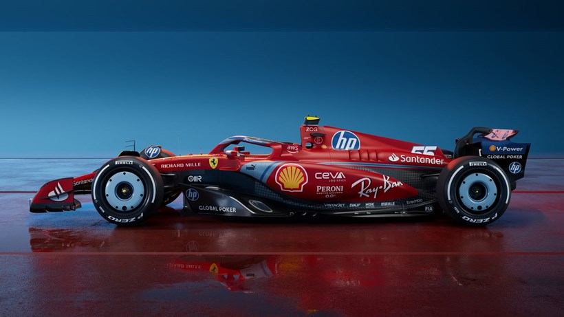 Ferrari Sf-24 Blue Miami Grand Prix