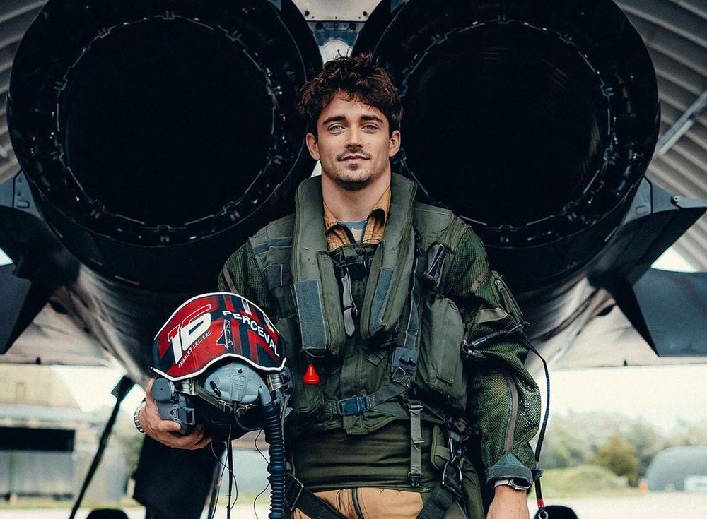Charles Leclerc μαχητικό αεροσκάφος Rafale ντοκιμαντέρ Canal+