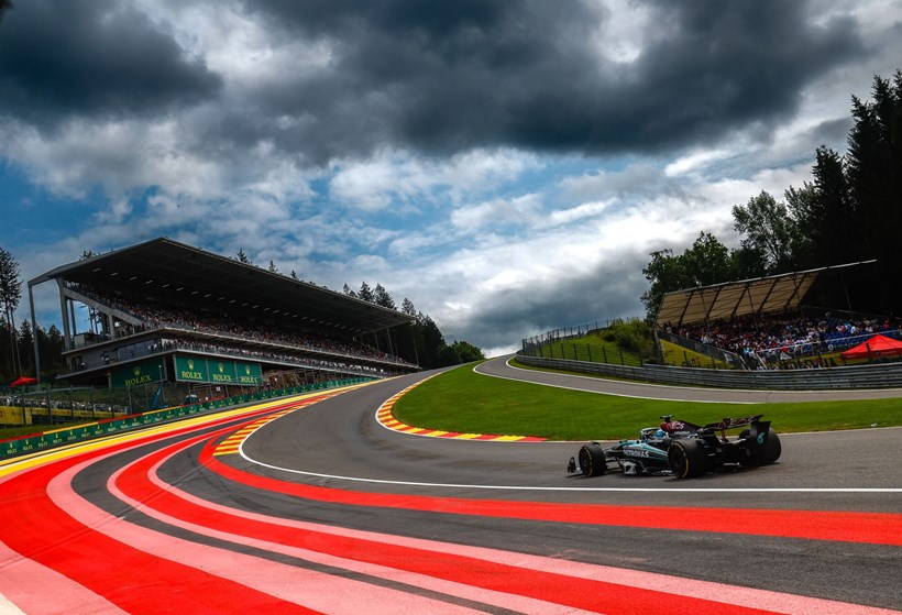 F1 GP Βελγίου Mercedes George Russell